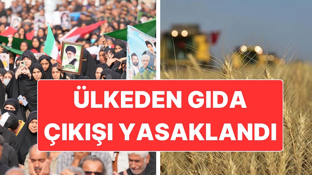Uzun Süreli Savaşa Hazırlanan İran Gıda İhracatına Yasak Getirdi