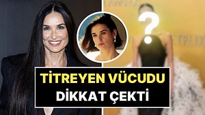 Son Haliyle Ağızları Açık Bırakan Demi Moore'un Zayıflığı ve Titremesi Dikkat Çekti