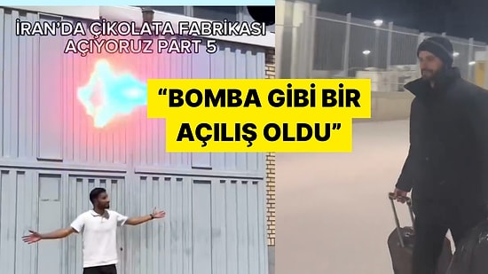 İran'da Çikolata Fabrikası Açan Girişimci Tesisini Kapatıp Yurda Geri Döndü