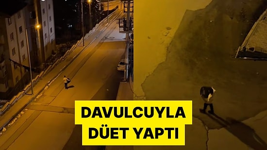 Ramazan Davulcusunun Ritmine Şarkı Söyleyerek Eşlik Eden TikTok Kullanıcısı Viral Oldu