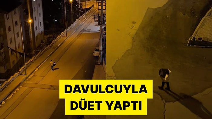 Ramazan Davulcusunun Ritmine Şarkı Söyleyerek Eşlik Eden TikTok Kullanıcısı Viral Oldu
