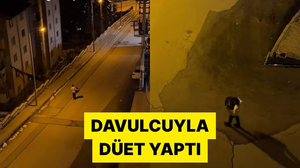 Ramazan Davulcusunun Ritmine Şarkı Söyleyerek Eşlik Eden TikTok Kullanıcısı Viral Oldu