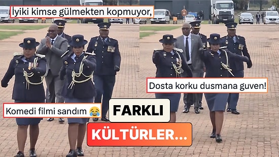 Güney Afrika'da Bir Resmi Geçit Töreninde Askerlerin Yürüyüşleri Pek Çok Kişiyi Şaşırttı