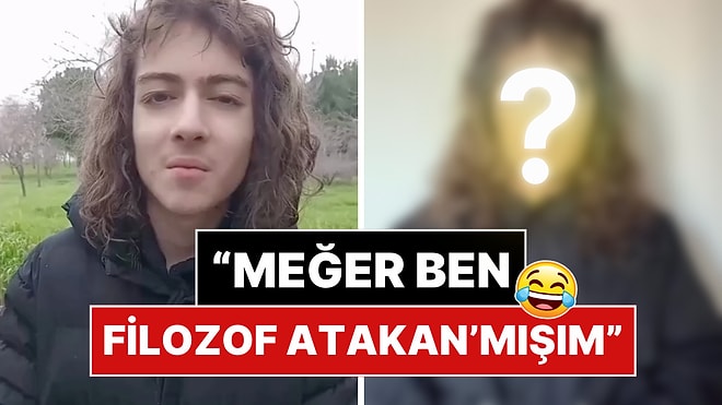 Tansu Dayan, Son Haliyle Viral Olan Filozof Atakan'ı Tiye Aldı!