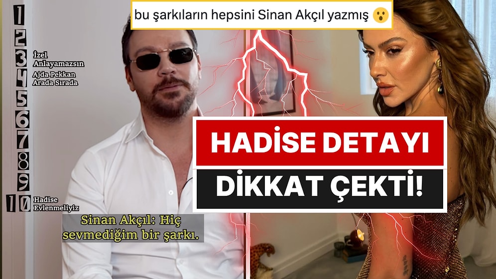 Hepsini O Yazmış! Sinan Akçıl Yıllar İçinde Yazdığı Hit Şarkıları Puanladı