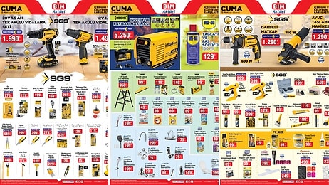 BİM'e Yapı Market Ürünleri Geliyor! 13 Mart 2026 BİM Aktüel Kataloğu