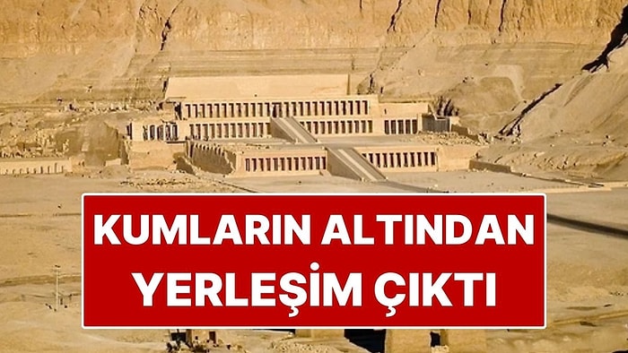 Kumların Altında Saklı Kalmış Yerleşim Ortaya Çıktı: Turistler Akın Edebilir