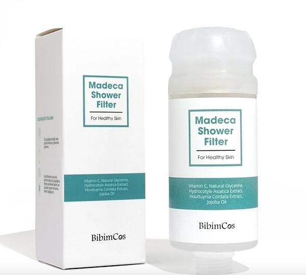 Duşta spa keyfi: Bibimcos Madeca Cilt Besleyici Duş Filtresi!