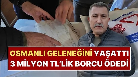 Ankara’da İş İnsanı 'Zimem Defteri' Geleneğini Yaşattı: 3 Milyon TL’lik Borç Ödendi