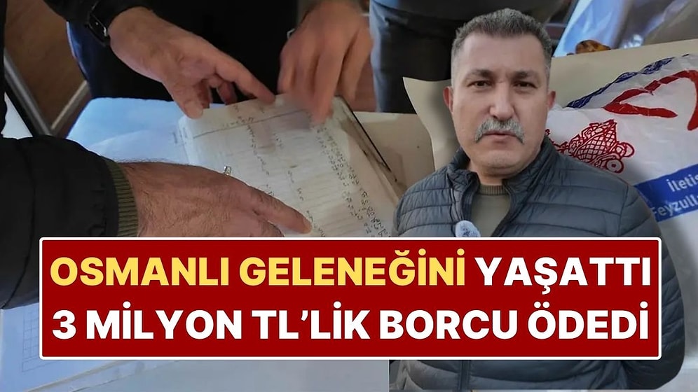Ankara’da İş İnsanı 'Zimem Defteri' Geleneğini Yaşattı: 3 Milyon TL’lik Borç Ödendi