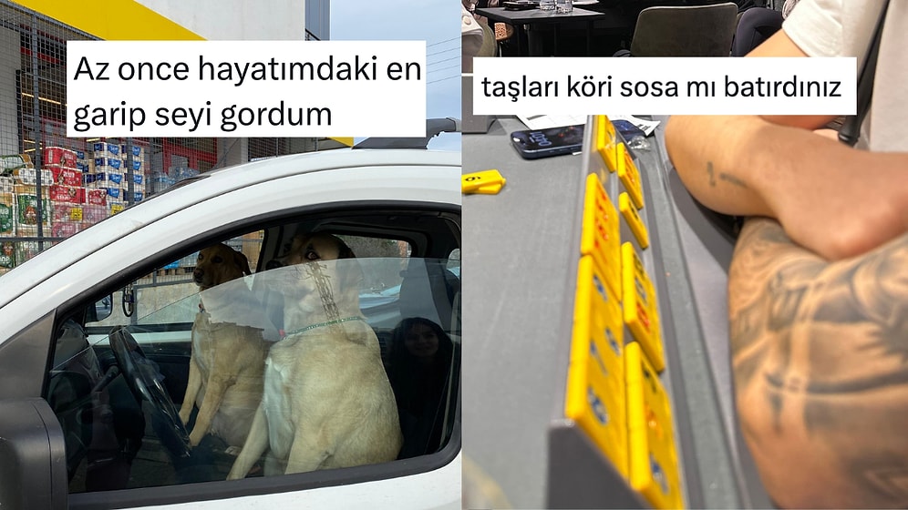 Tuhaf Manzaralardan Köri Soslu Okey Taşına Son 24 Saatin Viral Tweetleri