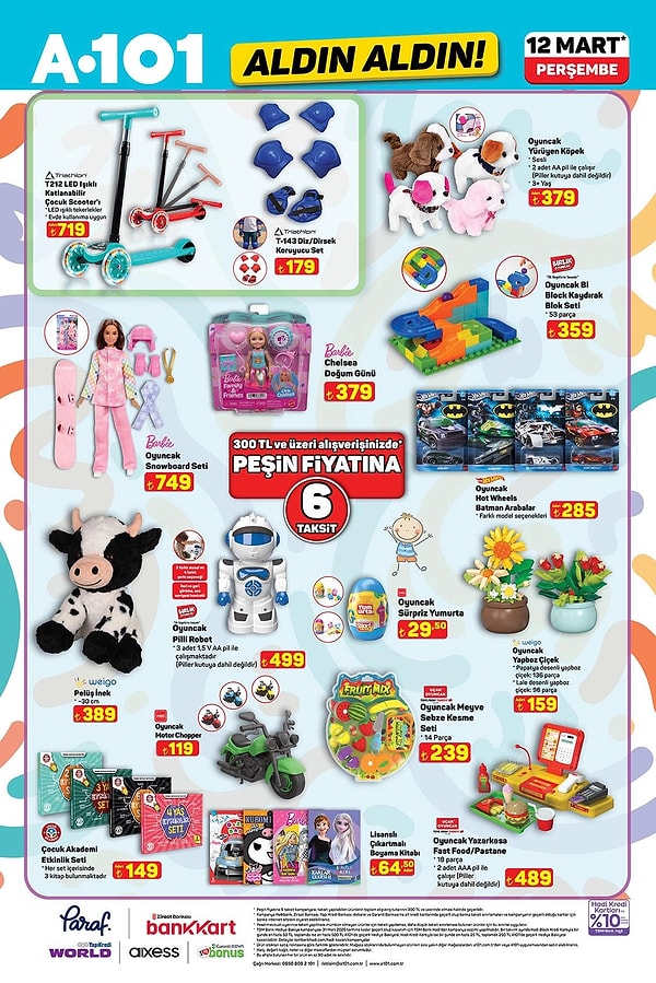 LED Işıklı Katlanabilir Çocuk Scooter 719 TL