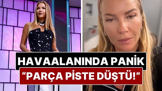 Dubai'de Mahsur Kalan Ivana Sert Uçağı Terk Etmek Zorunda Kaldı