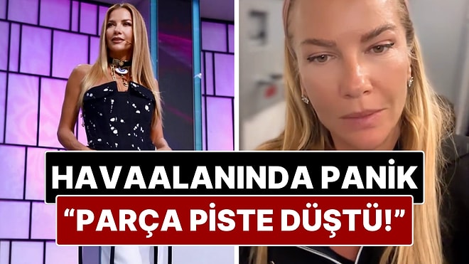 Dubai'de Mahsur Kalan Ivana Sert Uçağı Terk Etmek Zorunda Kaldı