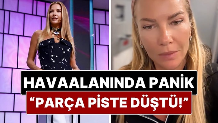 Dubai'de Mahsur Kalan Ivana Sert Uçağı Terk Etmek Zorunda Kaldı