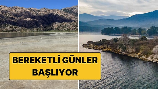 Ege Bölgesi'nin En Büyük Gölü Kuraklıktan Kurtuldu, Eski Haline Döndü!