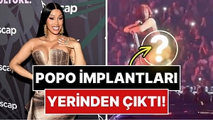 Cardi B'nin Popo İmplantları Dans Ederken Yerinden Fırladı!