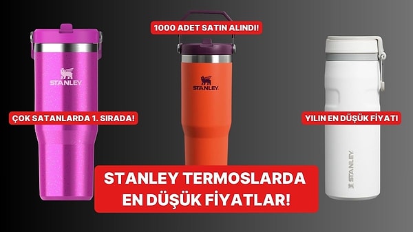 Amazon Bahar Fırsatları'nda Yer Alan İndirimli Stanley Modelleri