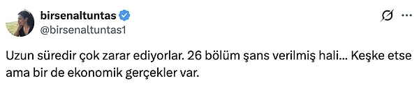 Veliaht dizisine final yapmasın diye şans verilmiş.