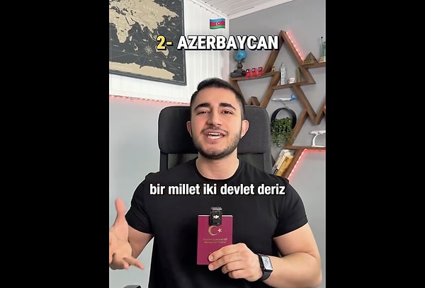 Gezgin Onurcan Çam'a göre Türkiye'yi en çok seven 5 ülke ve sebeleri;