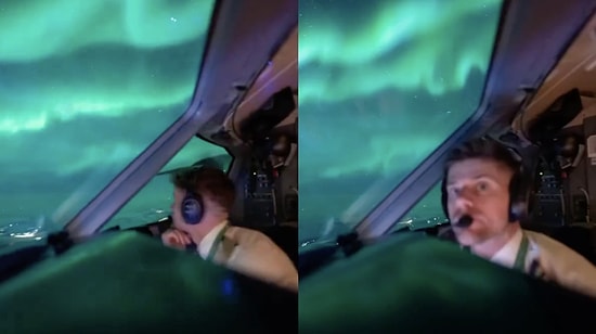 A Pilot's Incredible POV: Capturing the Breathtaking Northern Lights From High Above the Clouds