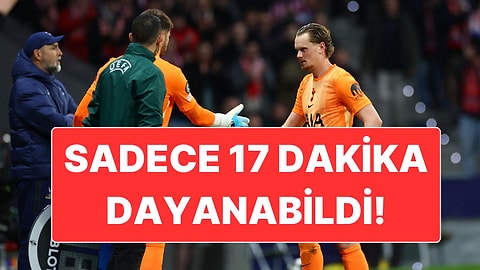 Atletico Madrid, Tottenham’a Gol Oldu Yağdı: 17. Dakikada Kaleci Değişikliği Geldi