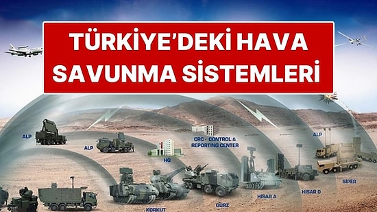 Türkiye'de Hava Savunma Sistemi Var mı? Türkiye'de Kaç Tane Hava Savunma Sistemi Var?