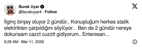 Bir X kullanıcısı herkesin yaşasa da dile getirmediği bir durumu paylaştı.