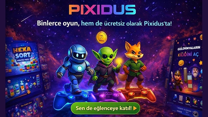 Oyunun Ücretsiz ve Reklamsız Hali: Pixidus!