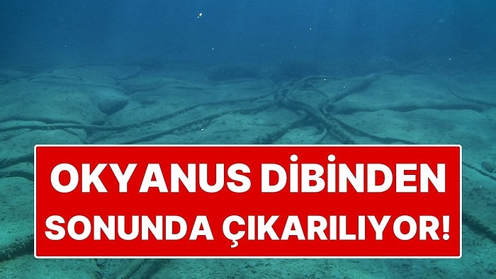 1988 Yılından Beri Okyanusun Dibinde Olan Dev Kablo Sonunda Yüzeye Çıkarılıyor