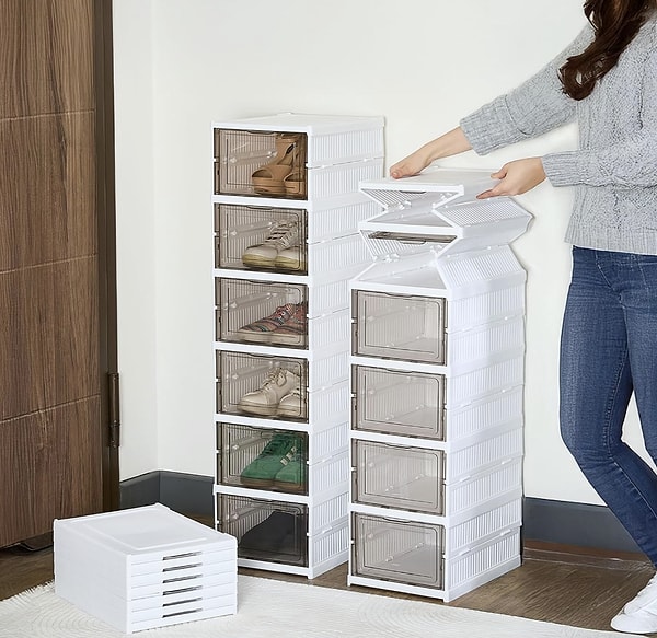 Evinizdeki dağınıklığa son: Deconox Katlanabilir Ayakkabılık yılın en düşük fiyatında!