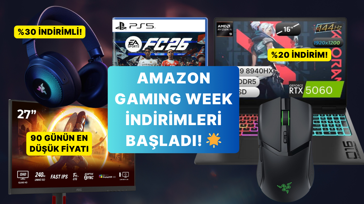 Amazon Gaming Week Indirimleri 2026 Onedio S 