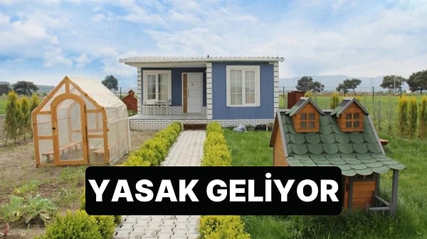 Hobi Bahçelerine Yasak Getiren Teklif Meclis'e Geldi