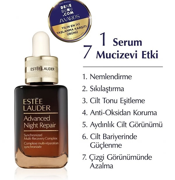 Gençlik iksiri gece mesaisinde: Estee Lauder Advanced Night Repair!