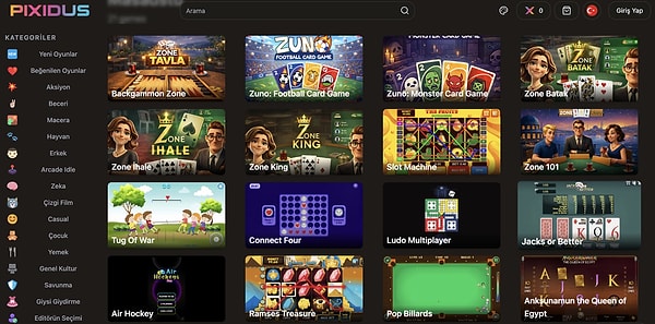 Pixidus'un Zeka Oyunları Dünyasında Zihninizin Sınırlarını Zorlayın