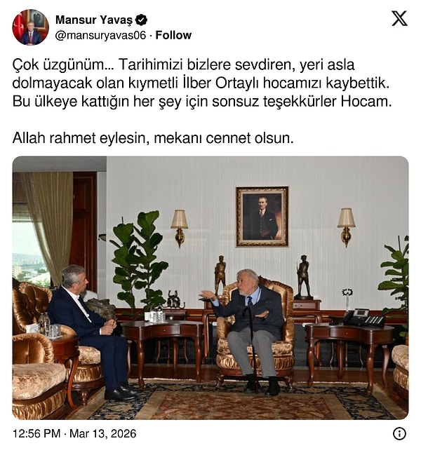 ABB Başkanı Mansur Yavaş