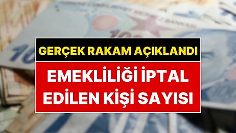 "650 Bin" Denildi Gerçek Başka Çıktı! Emekliliği İptal Edilen Kişi Sayısı Belli Oldu