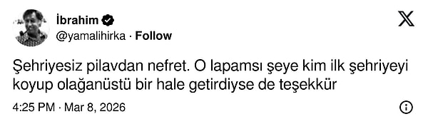 Haftaya görüşmek üzere!