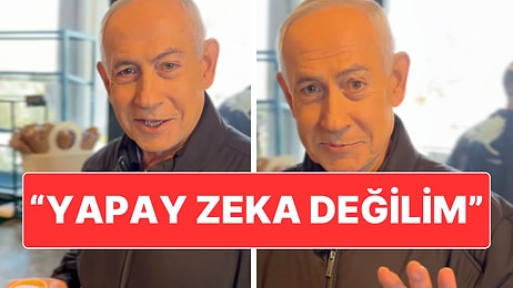 "Öldü" İddiaları Sonrasında Netanyahu Kahvecide Yapay Zeka Olmadığını Kanıtlamaya Çalıştı