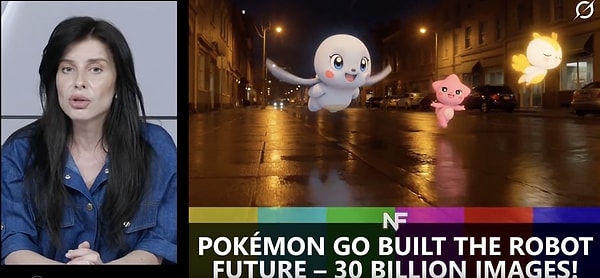 The data and images gathered over the years were utilized in training courier robots.