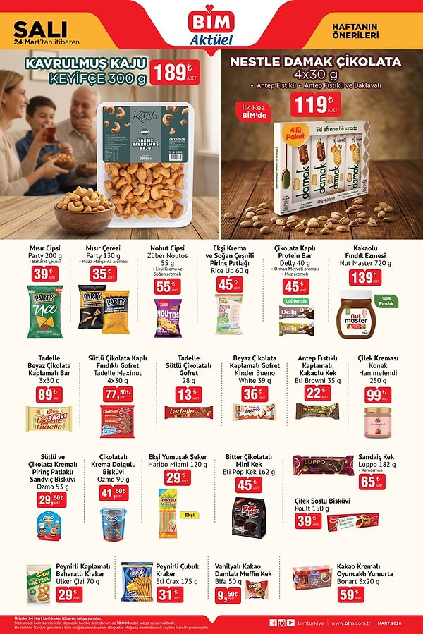 Keyifçe Kavrulmuş Kaju 300 gr 189 TL