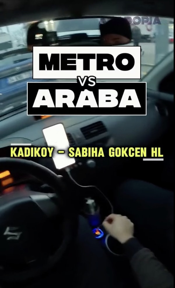 Sosyal medyada paylaşılan bir video, İstanbul trafiğiyle ilgili dikkat çeken bir gerçeği bir kez daha gözler önüne serdi.