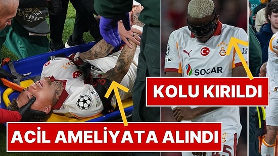 Galatasaray'da Noa Lang ve Osimhen Şoku! Osimhen'in Kolu Kırıldı, Noa Lang Ameliyata Alınacak