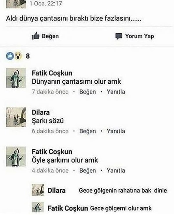 Biraz daha eskilere gidelim...