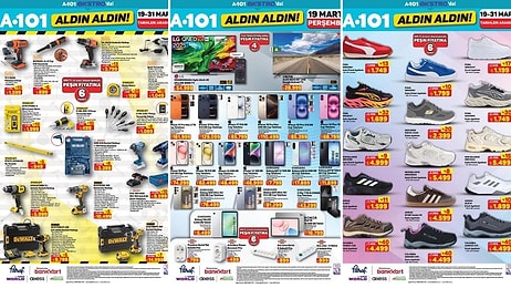 A101'e Hamur Yoğurma Makinesi Geliyor! 19 Mart 2026 A101 İnternete Özel Aldın Aldın Kataloğu