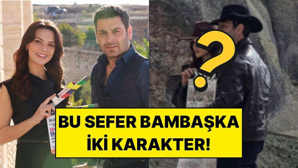 Uzak Şehir’in Yıldızları Sinem Ünsal ve Ozan Akbaba Yeni Projeleri İçin Kapadokya’da