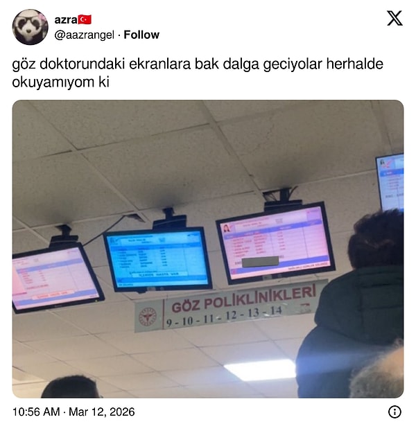 Telefonun da miyop olabilir.