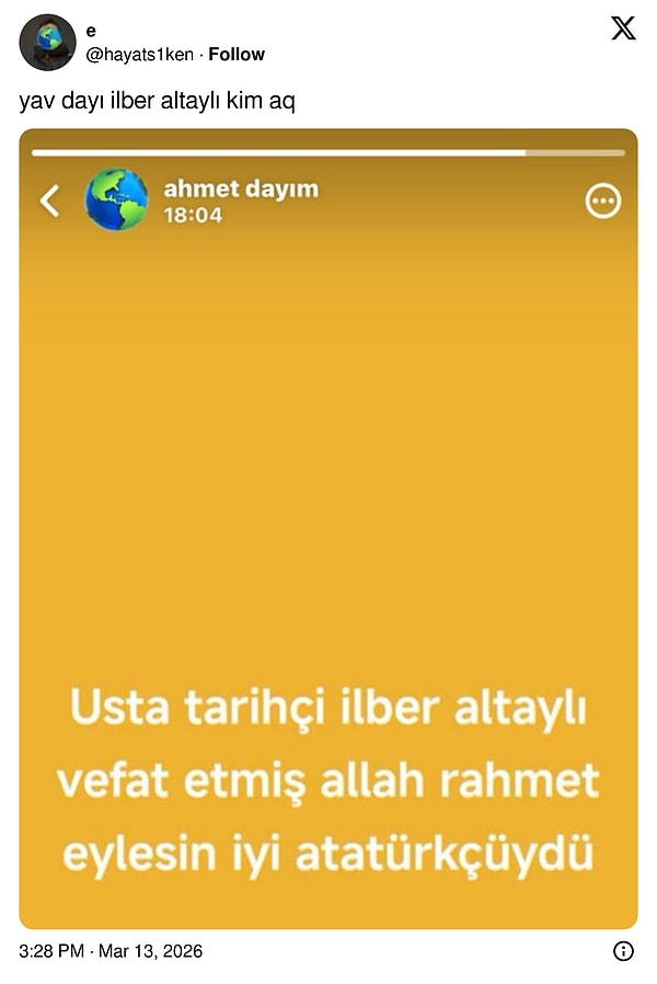 Yanlışlık olmuştur.