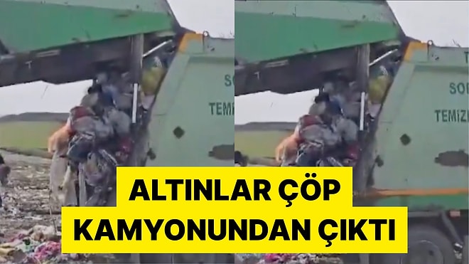 Yozgat'ta Yanlışlıkla Çöpe Atılan Altınlar Uzun Uğraşlar Sonucu Kurtarıldı