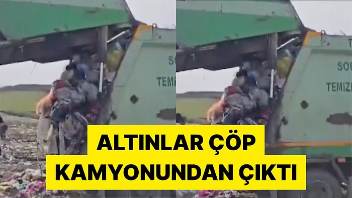 Yozgat'ta Yanlışlıkla Çöpe Atılan Altınlar Uzun Uğraşlar Sonucu Kurtarıldı